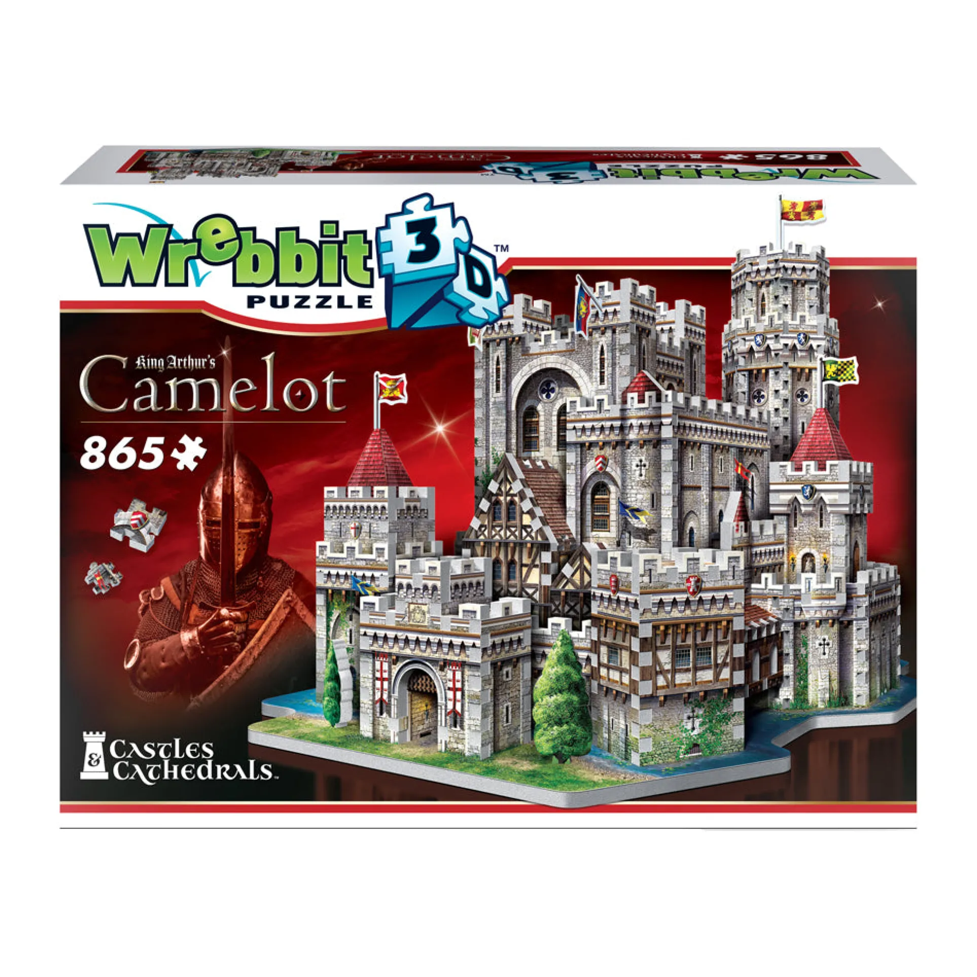 Wrebbit Castles & Cathedrals King Arthur's Camelot 3D Puzzle - 865 pc