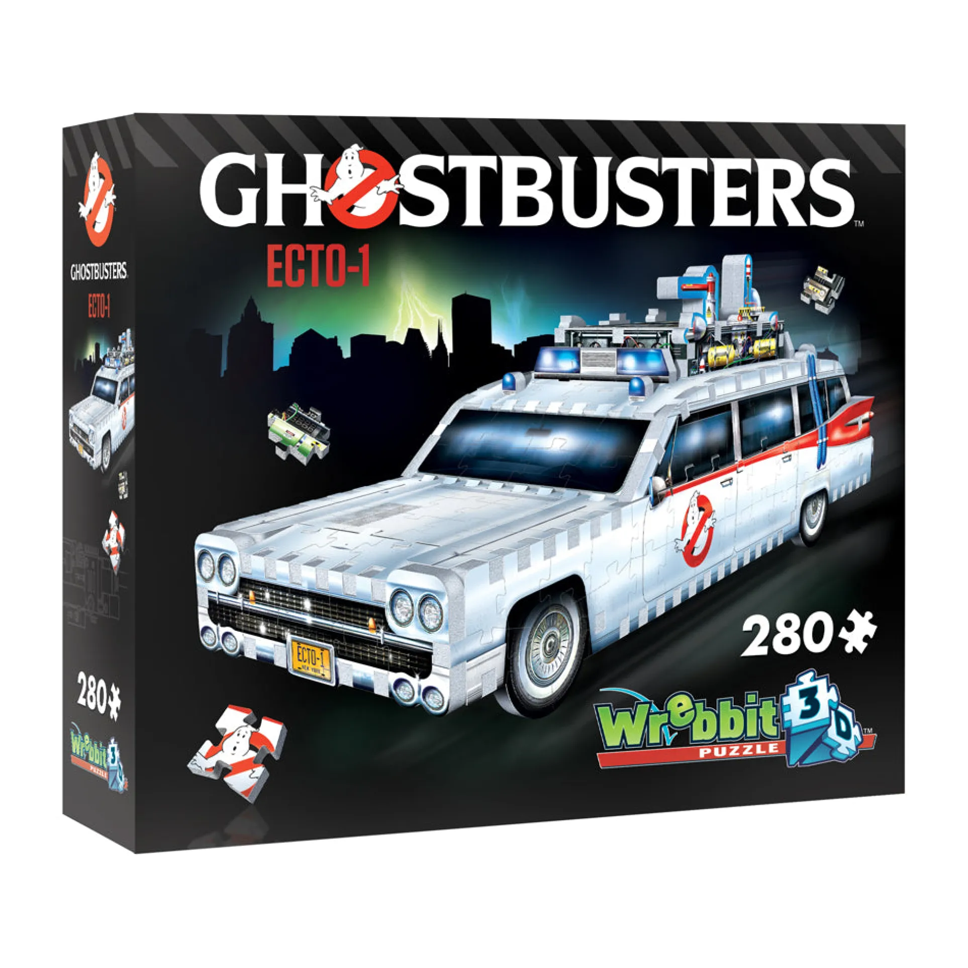Wrebbit Ghostbusters Ecto-1 3D Foam Puzzle - 280 pcs