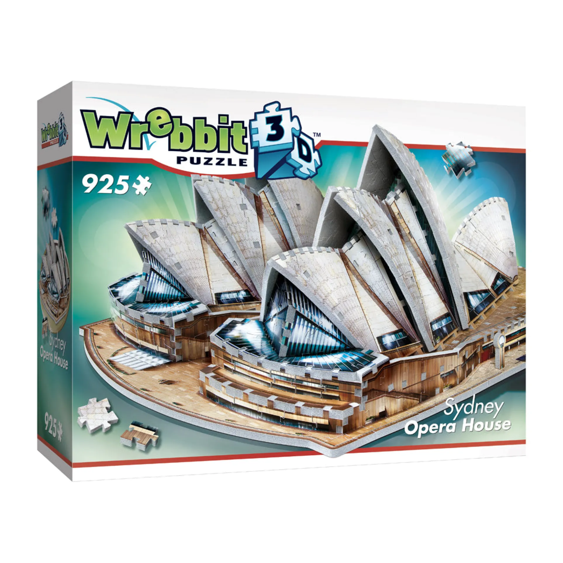 Wrebbit Sydney Opera House 3D Foam-Backed Puzzle - 925 pc