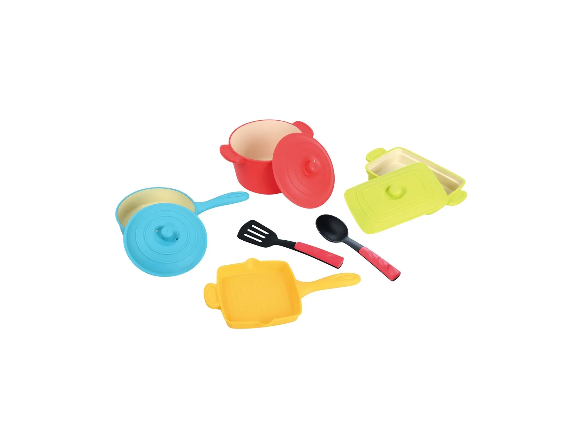 Just Like Home 11-Piece Deluxe Pots and Pans Playset