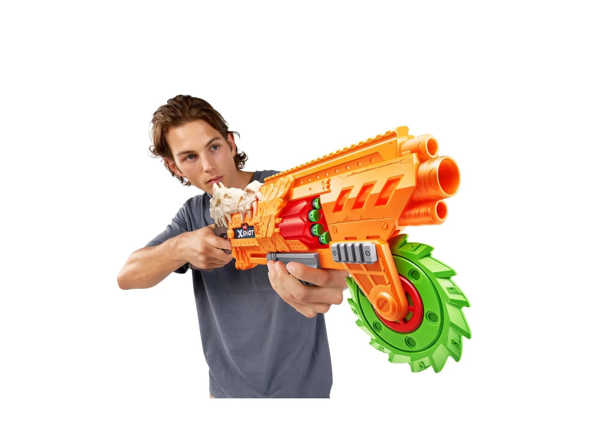 X-Shot Insanity Horrorfire Chainsaw with Spinning Saw Blade