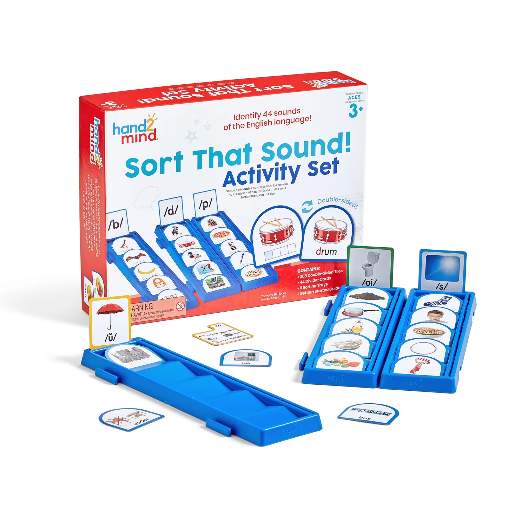 Hand2Mind Sort That Sound! Phonemic Awareness Activity Set
