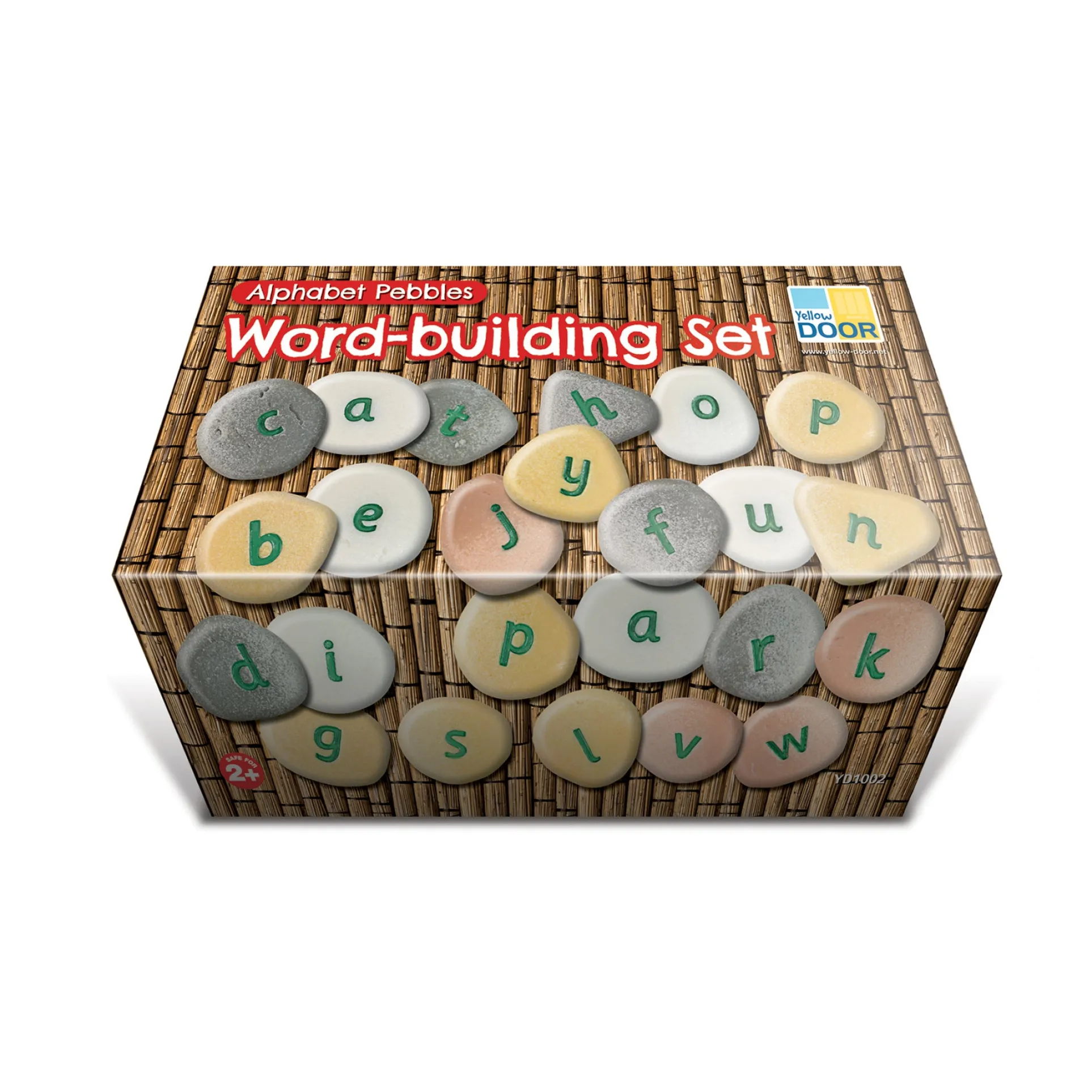 Yellow Door Alphabet Pebbles - Word-Building Set - Multicolor
