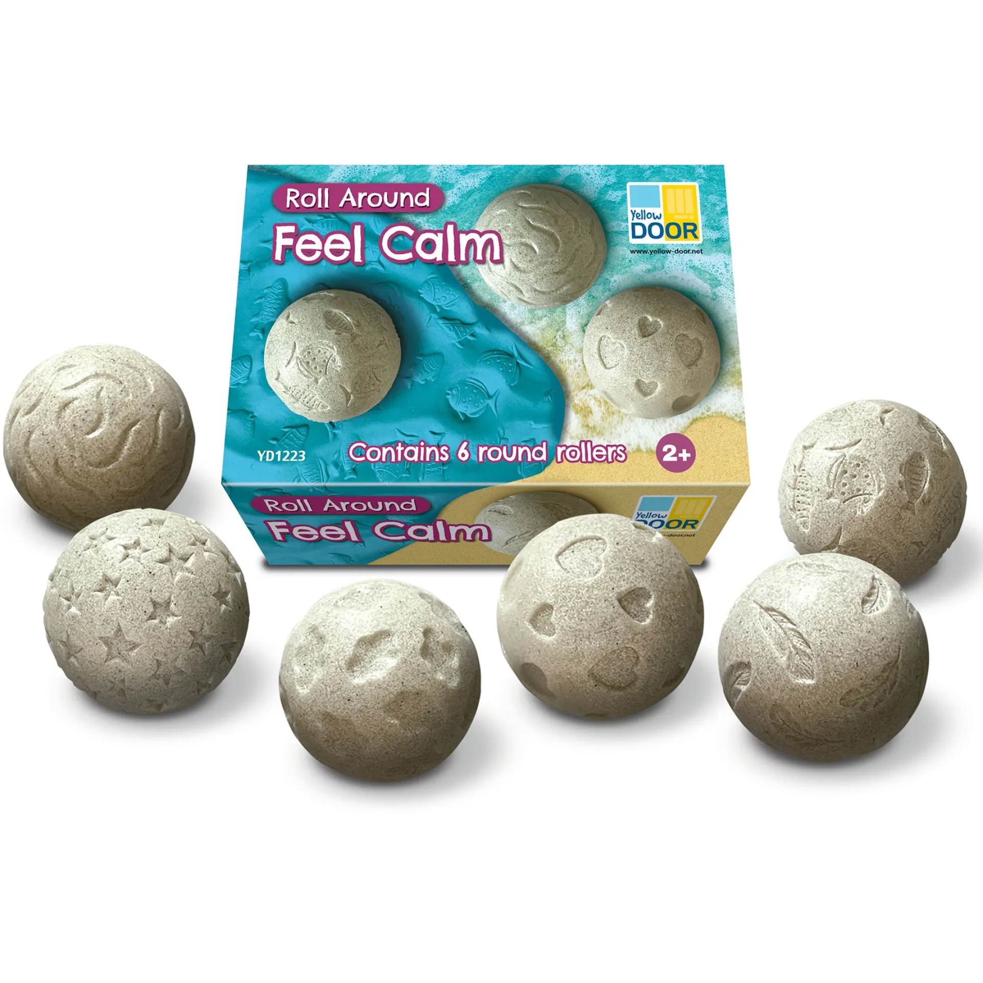 Yellow Door Roll Around - Feel Calm - Set of 6