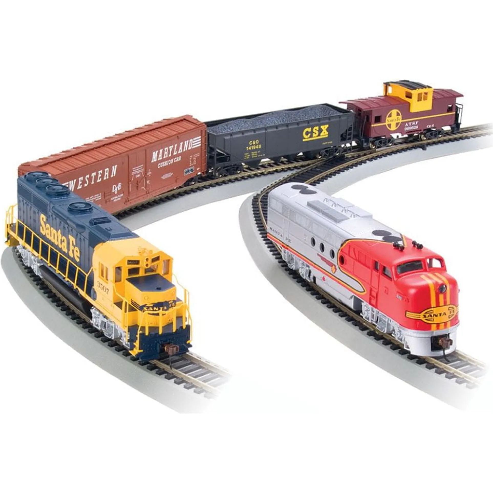 Bachmann Trains - Digital Commander HO Scale Electric Train Set