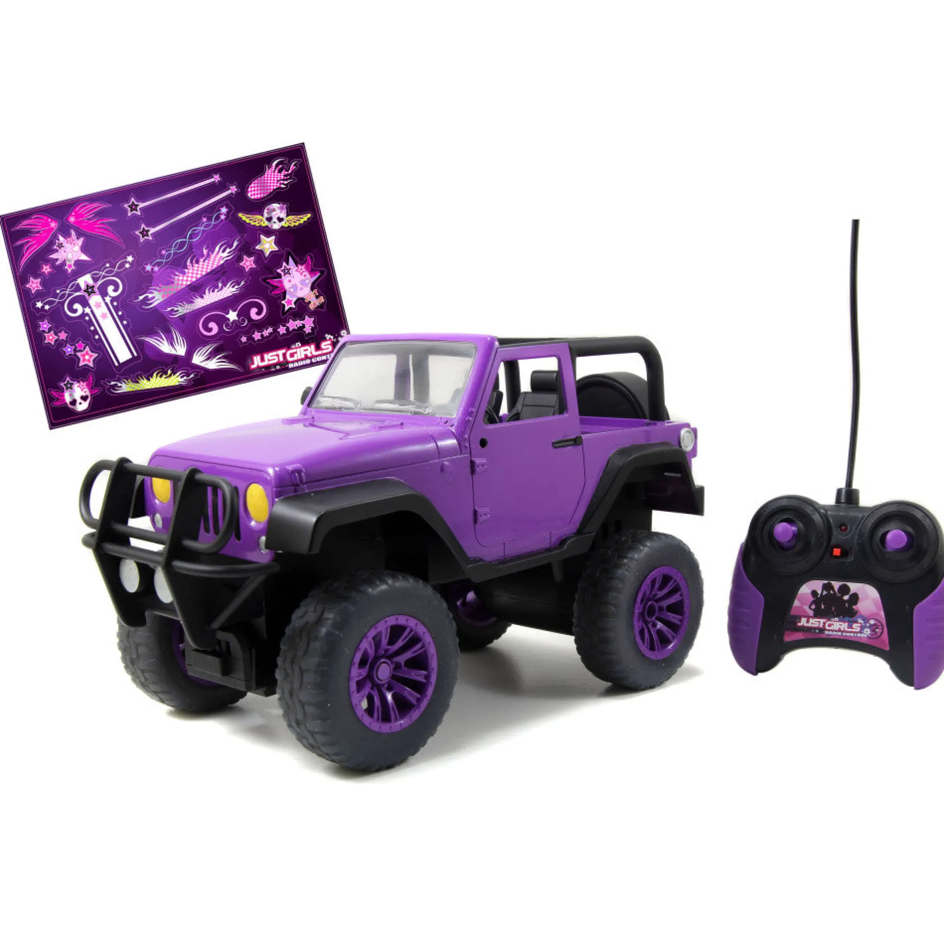 Jada Toys GirlMazing Jeep - Remote Control Big Foot - Pink
