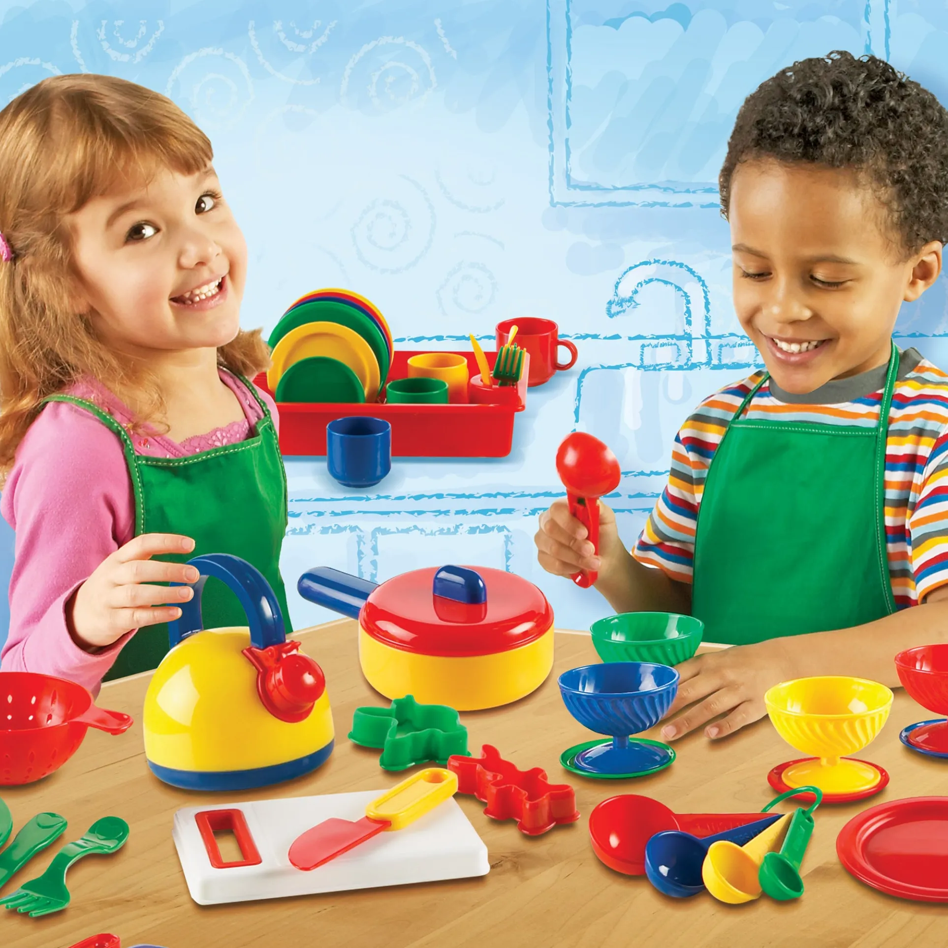 Learning Resources Pretend & Play Deluxe Kitchen Set