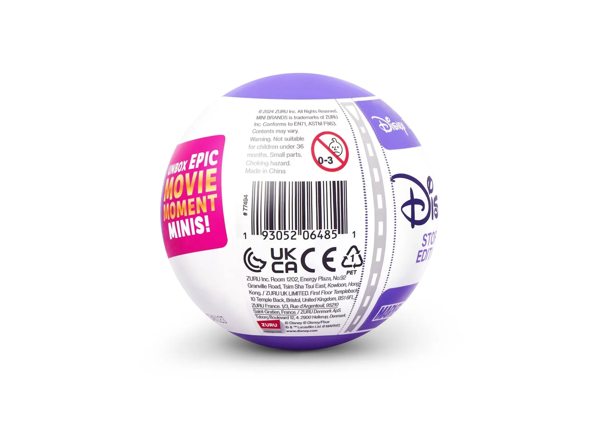 ZURU Mini Brands Disney Series 1 Mystery Blind Pack (Colors/Styles May Vary)